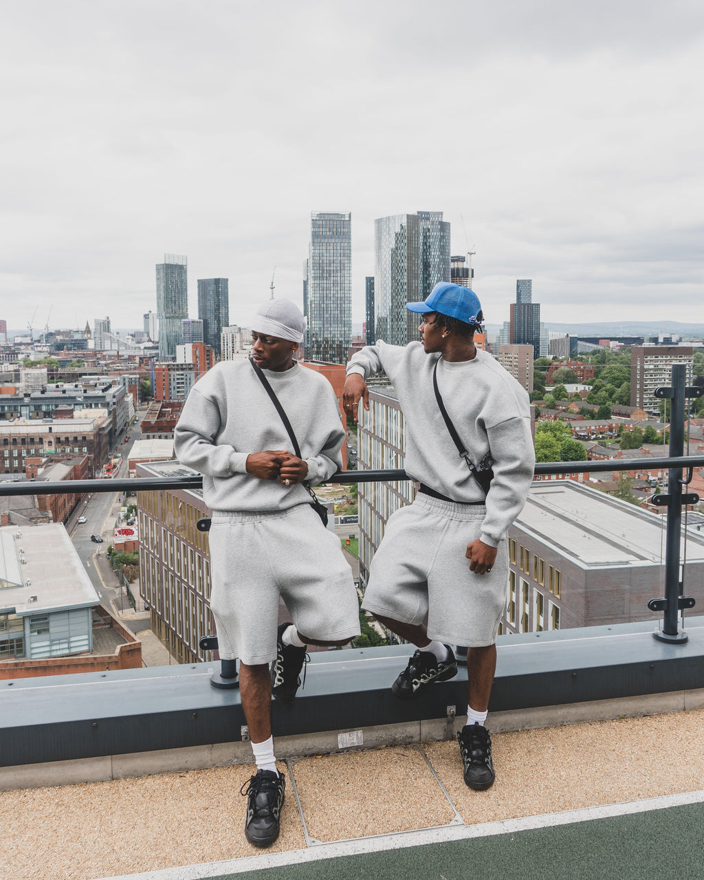 Disc Sweatshirt Grey [630GSM]