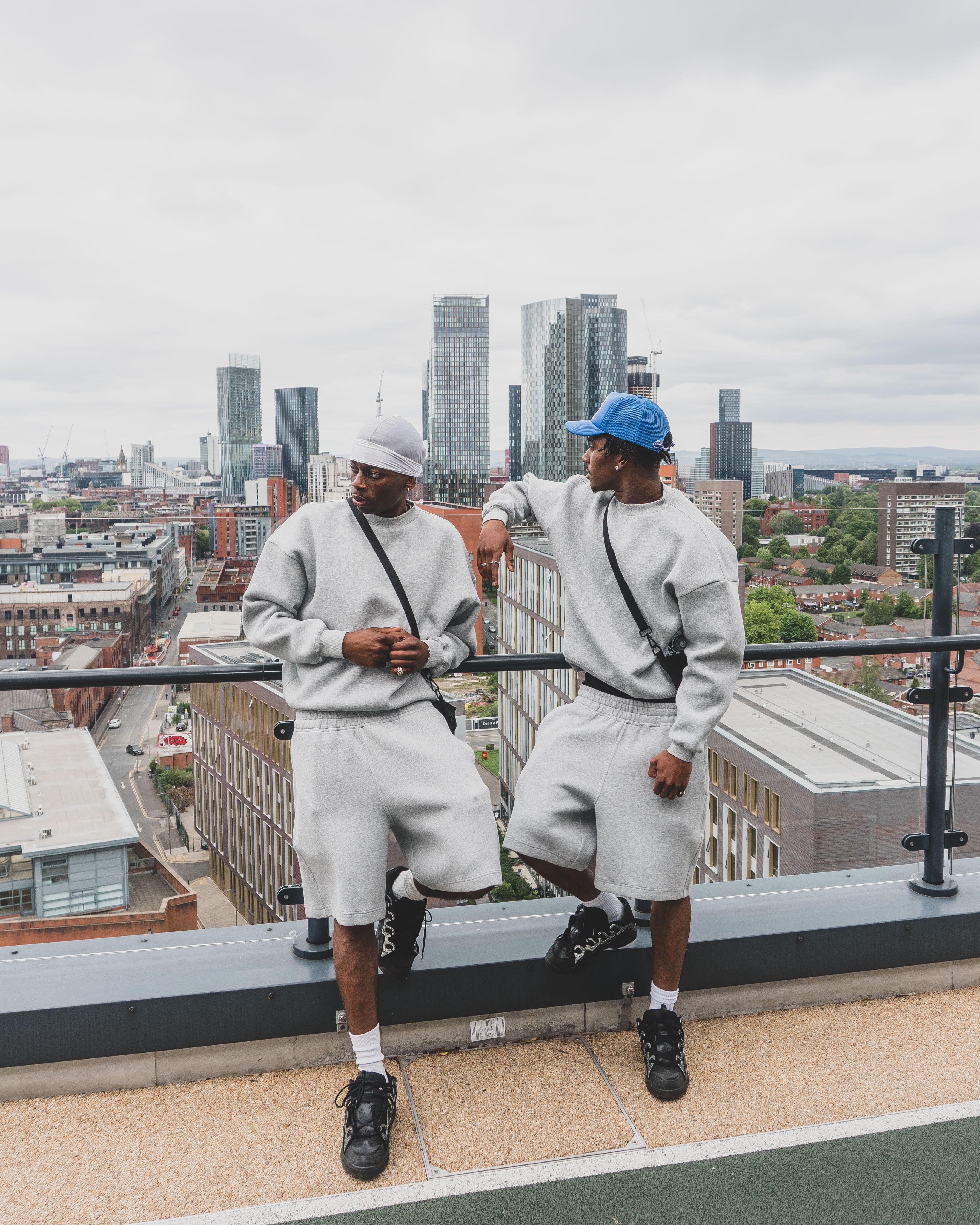 Disc Sweatshirt Grey [630GSM]