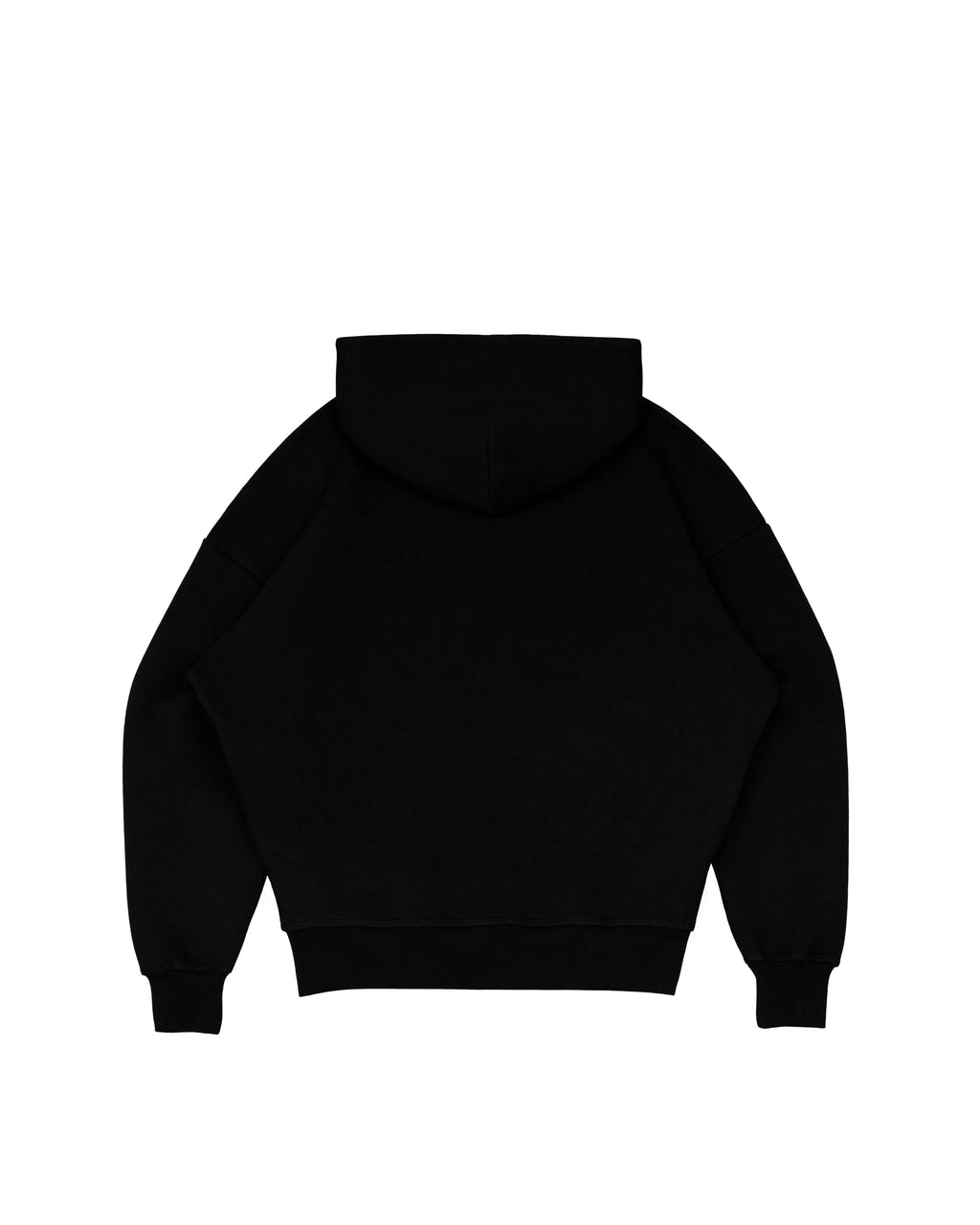 Disc Hoodie Black [630GSM]
