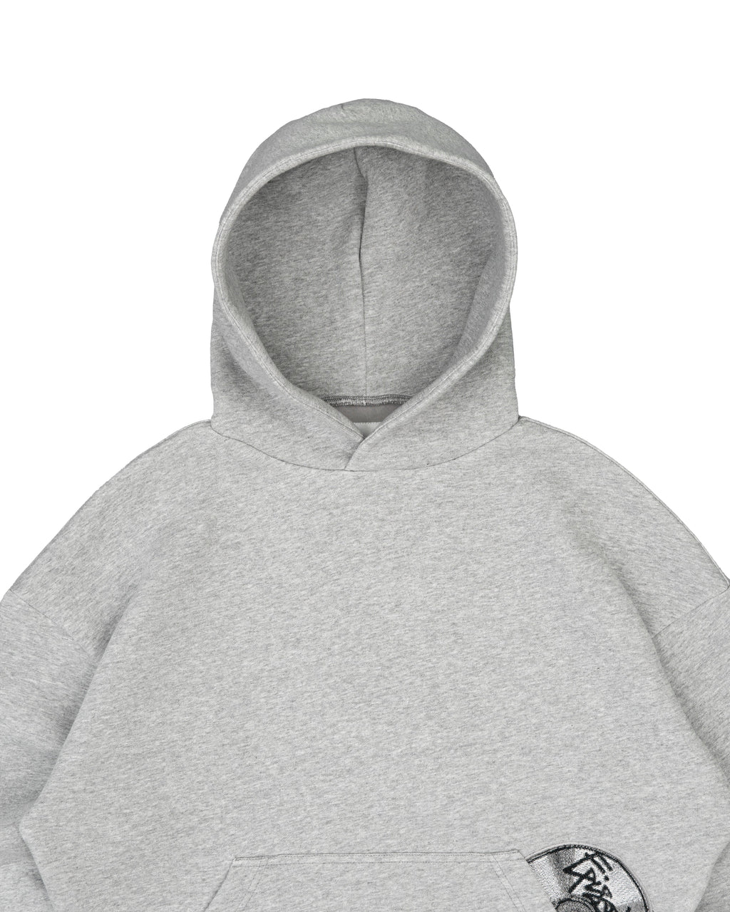 Disc Hoodie Grey [630GSM]