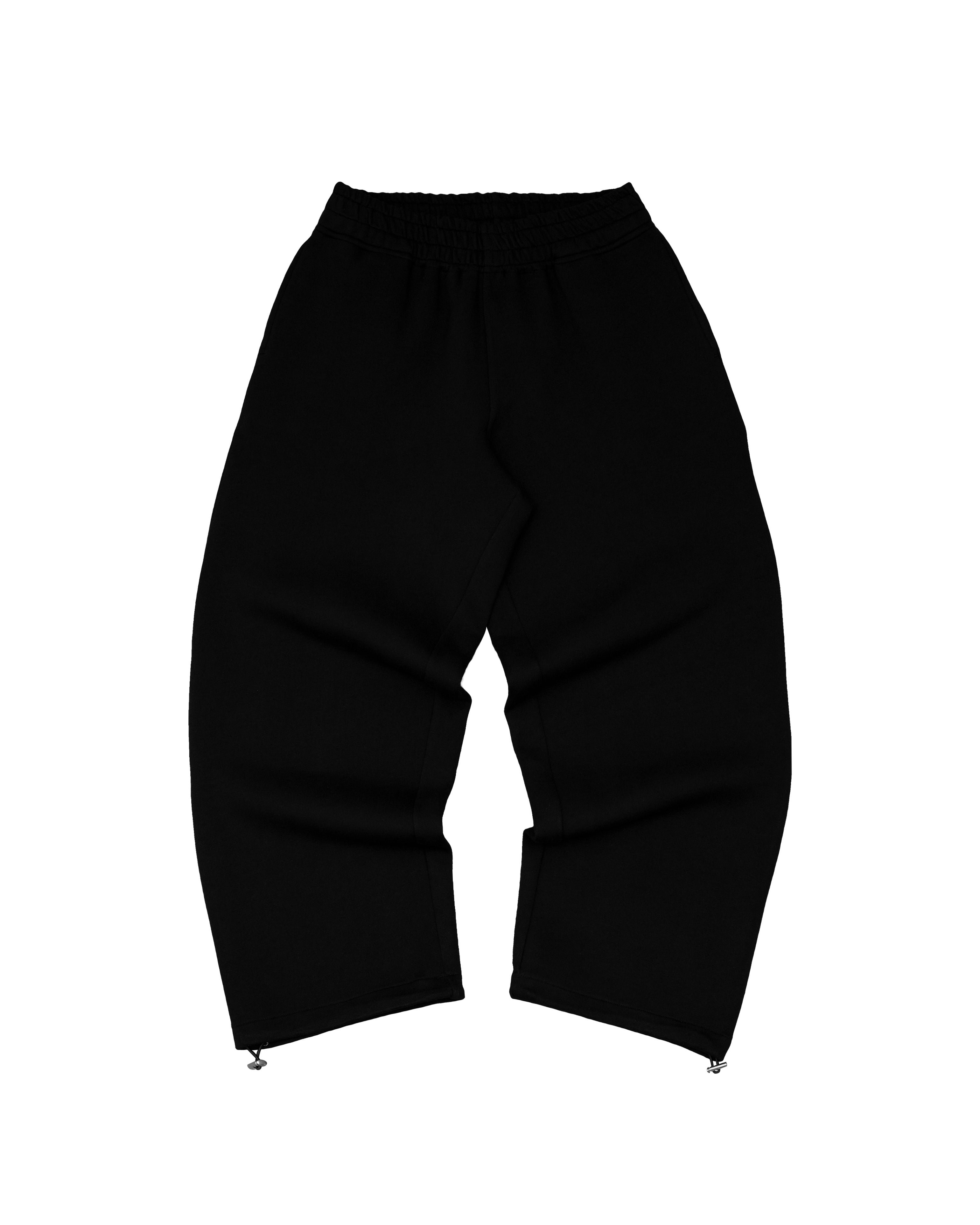 Disc Baggy Joggers Black [630GSM]