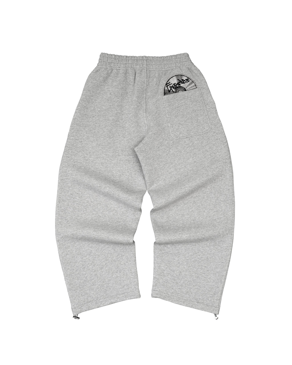Disc Baggy Joggers Grey [630GSM]