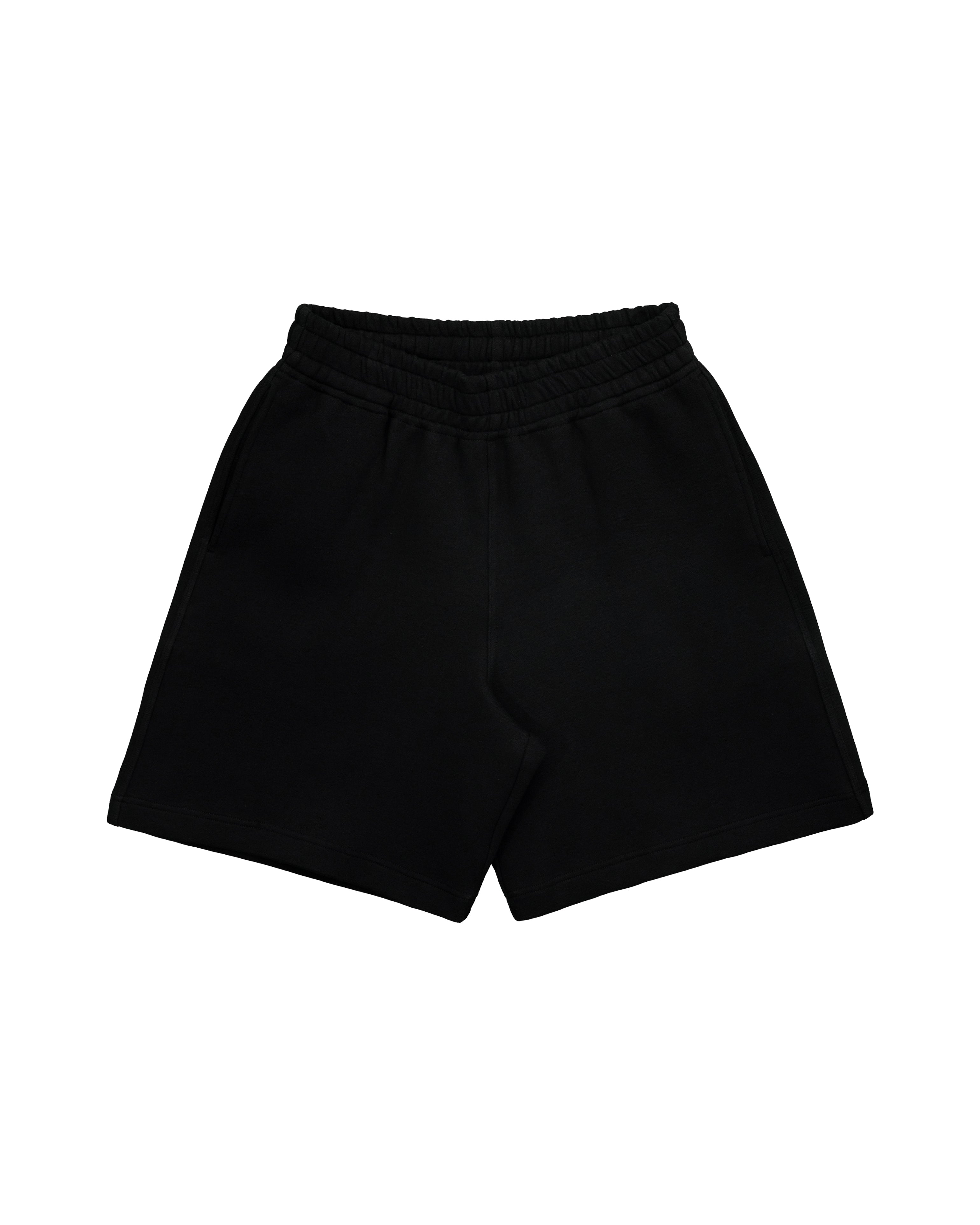 Disc Baggy Shorts Black [630GSM]