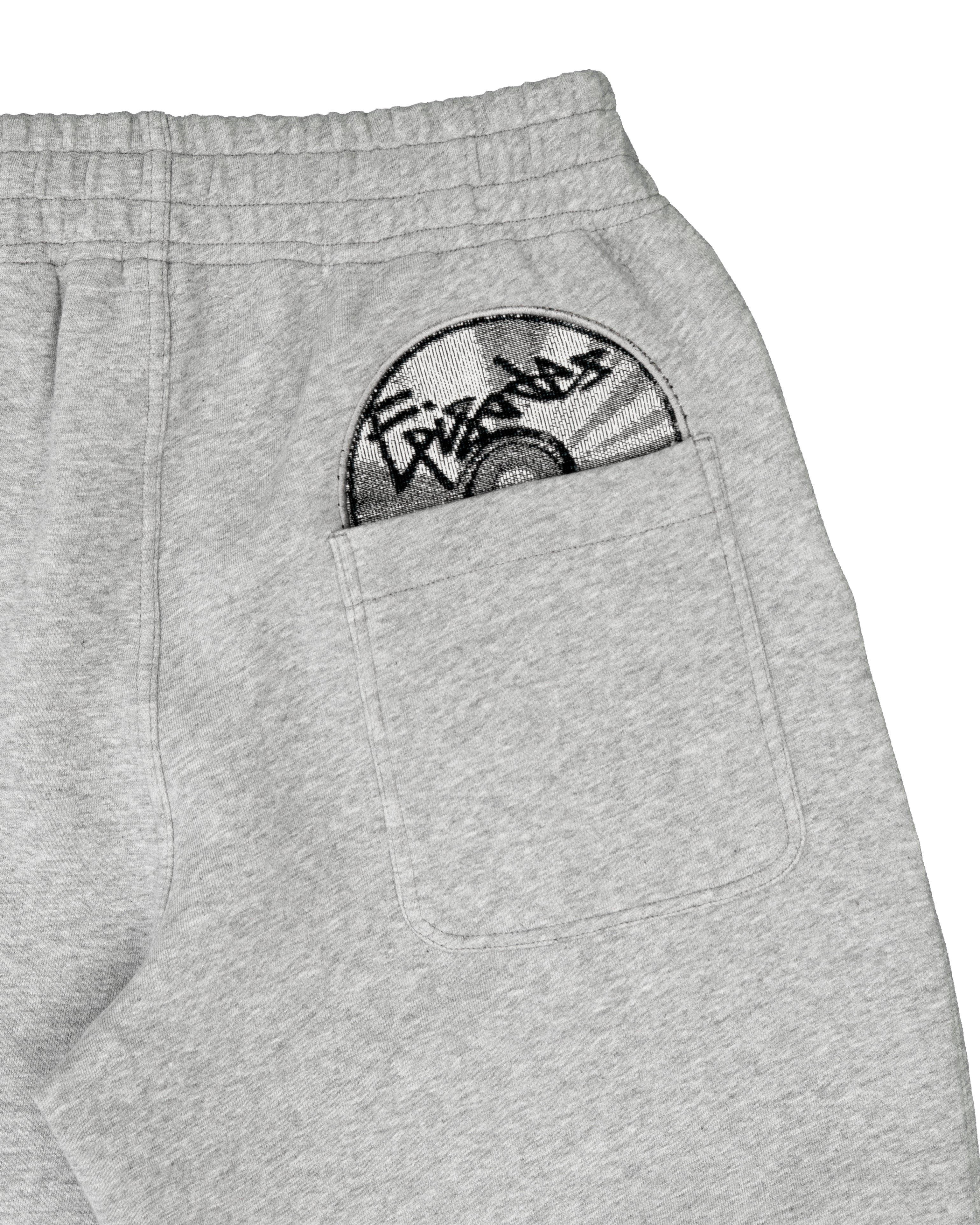 Disc Baggy Shorts Grey [630GSM]