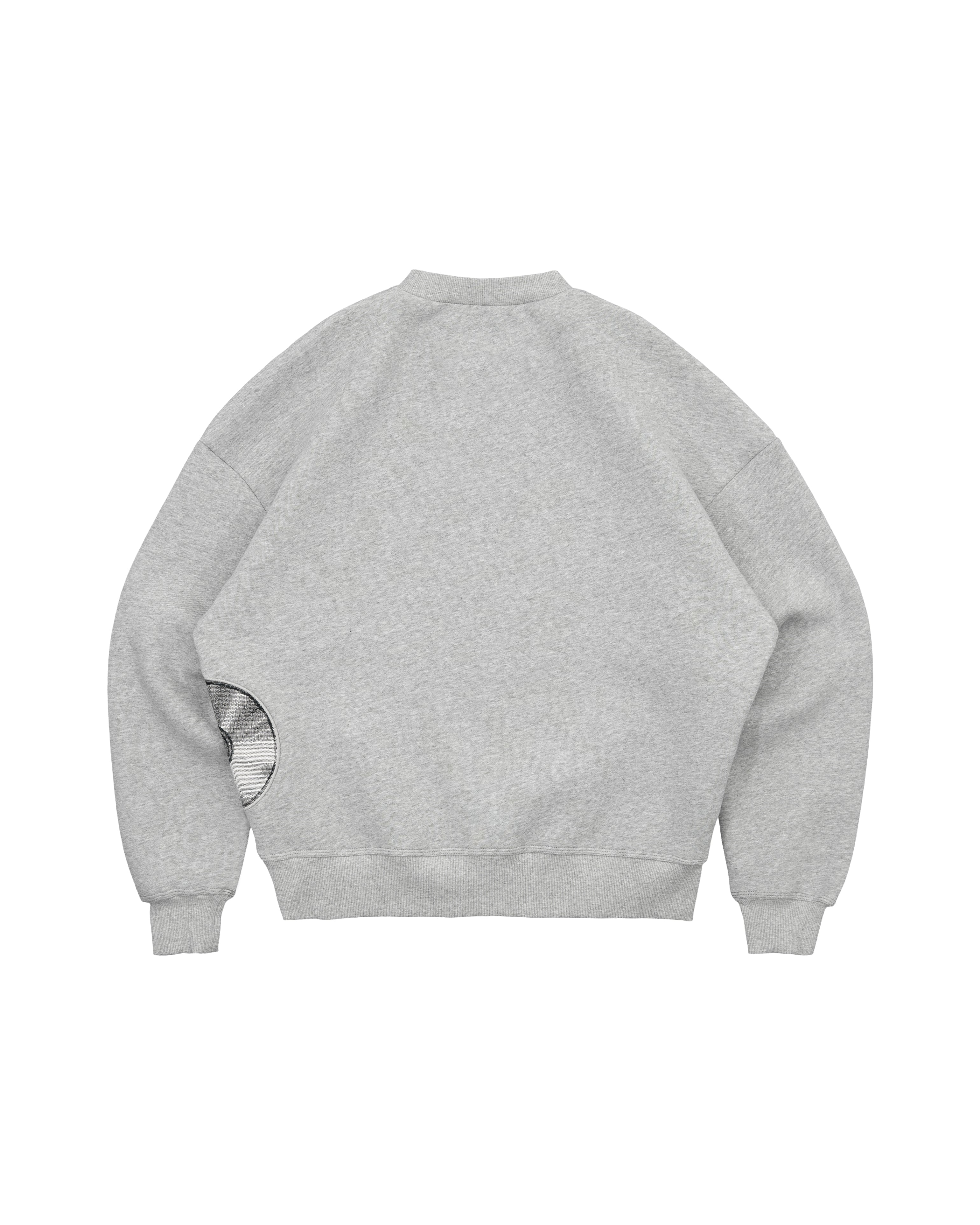 Disc Sweatshirt Grey [630GSM]