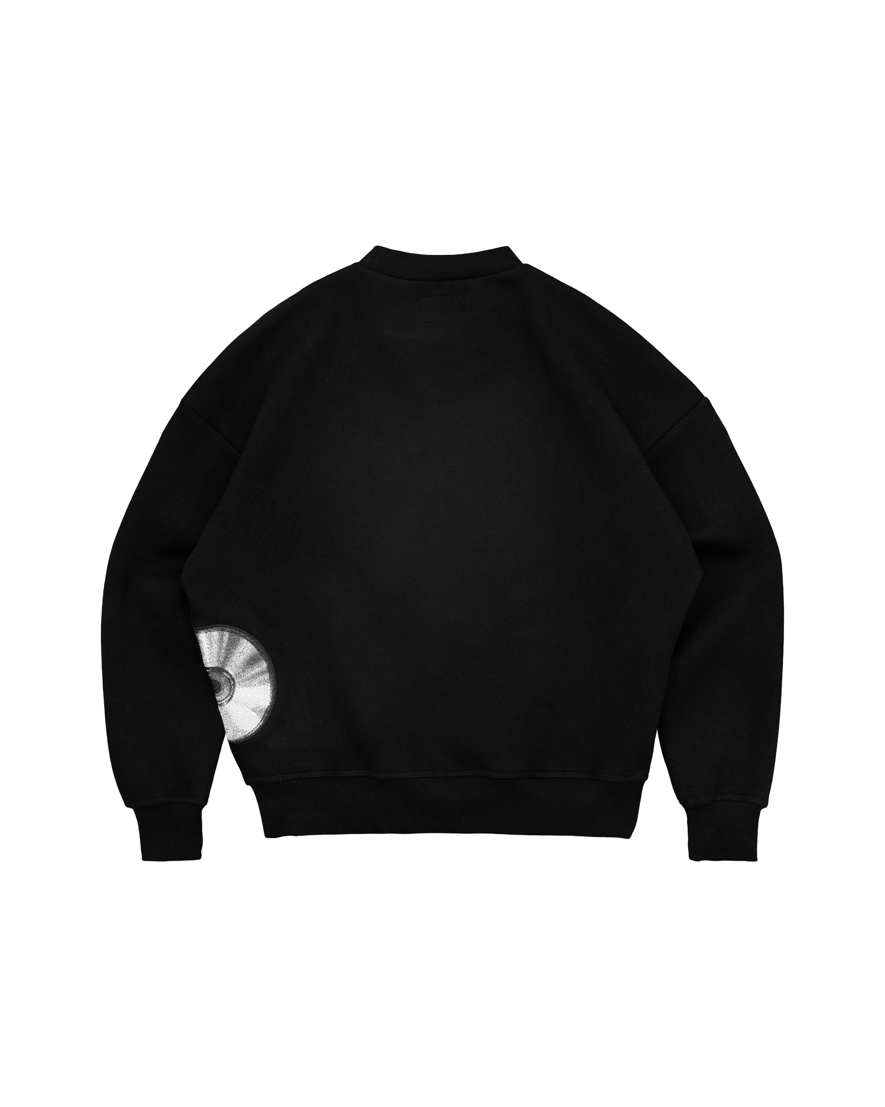 Disc Sweatshirt Black [630GSM]