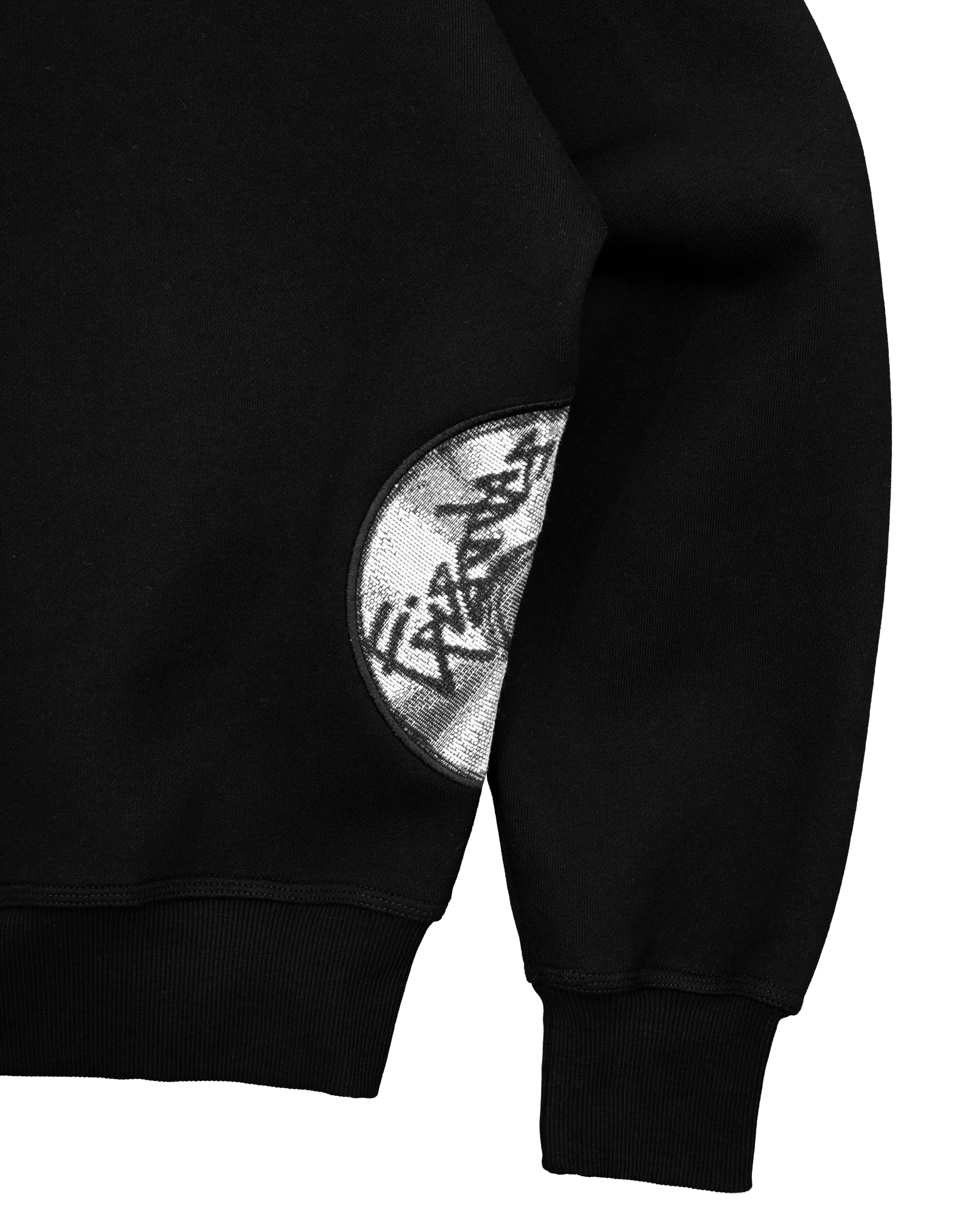 Disc Sweatshirt Black [630GSM]