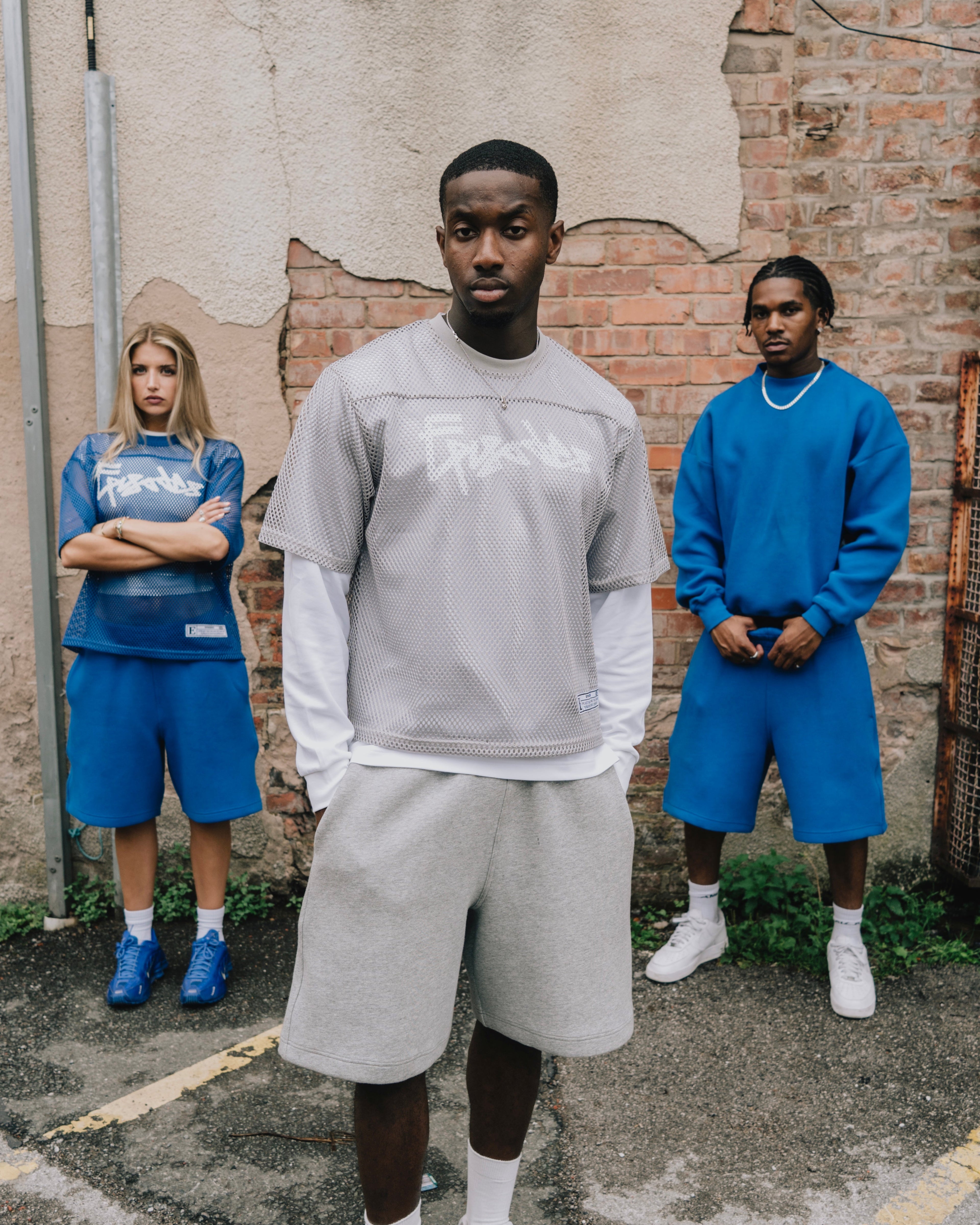 DISC SWEATSHIRT COBALT [630GSM]