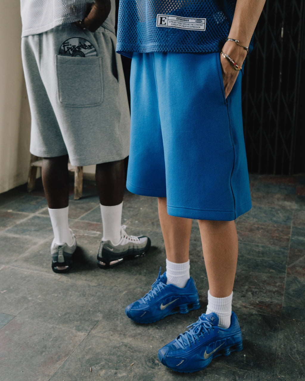 DISC BAGGY SHORTS COBALT [630GSM]