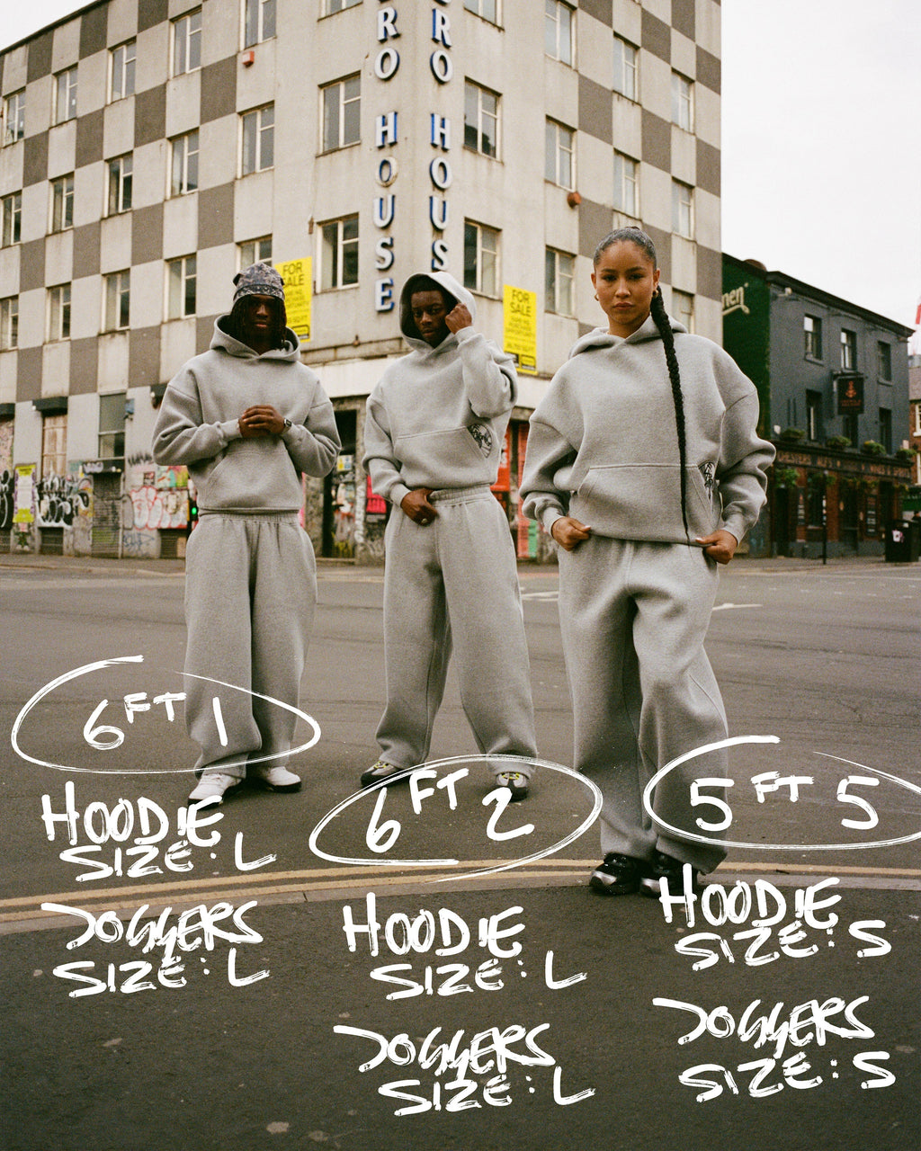 Disc Baggy Joggers Black [630GSM]